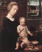 Gerard David Madonna and Child with the Milk Soup oil painting artist